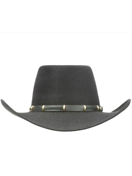 The Boss 100X Black Felt Cowboy Hat