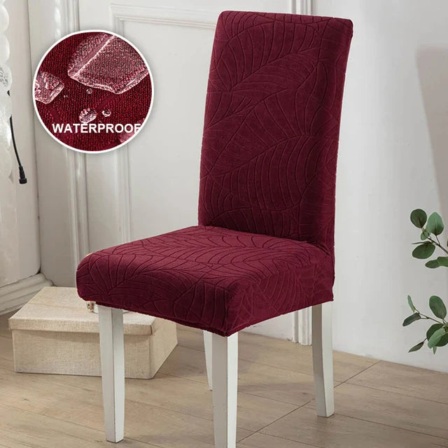 Waterproof Jacquard Stretch Chair Slipcover