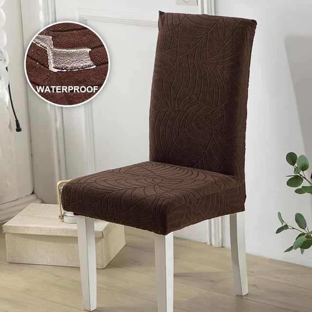 Waterproof Jacquard Stretch Chair Slipcover