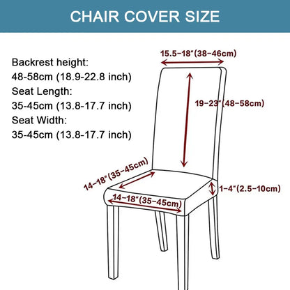 Waterproof Jacquard Stretch Chair Slipcover