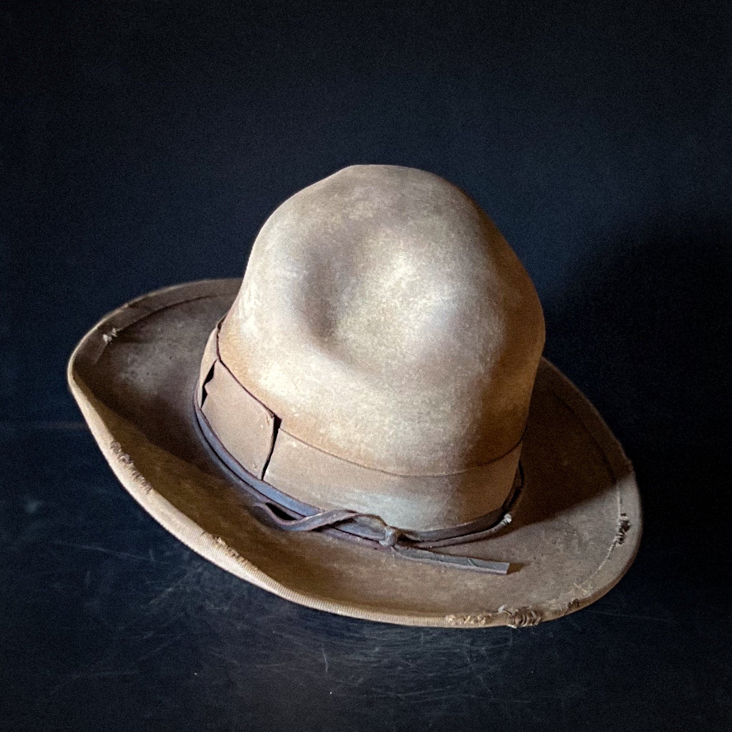 The &quot;Dirty Cowpuncher&quot; Felt Fedora Hat