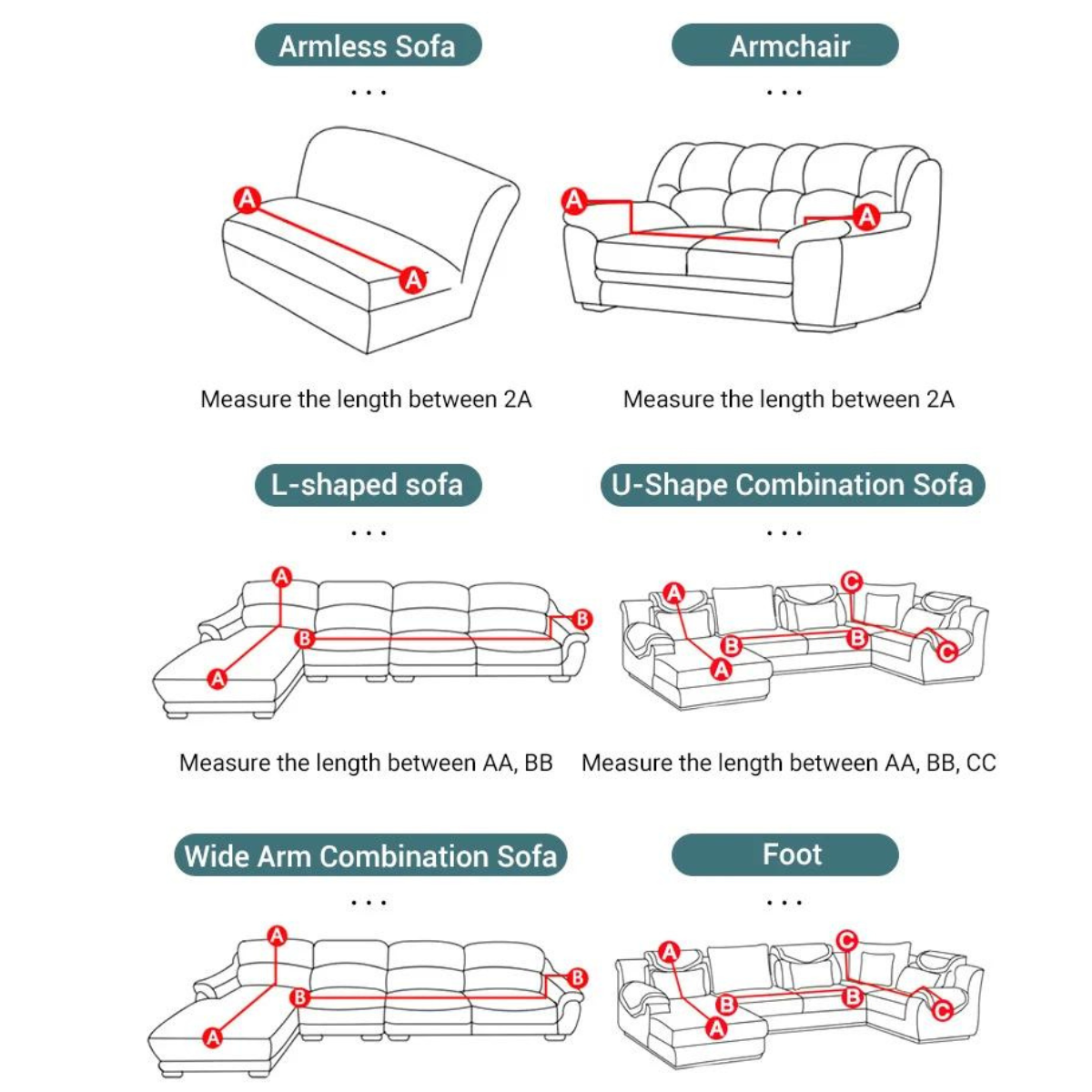 Versatile Elastic Full Sofa Cover for All Seasons