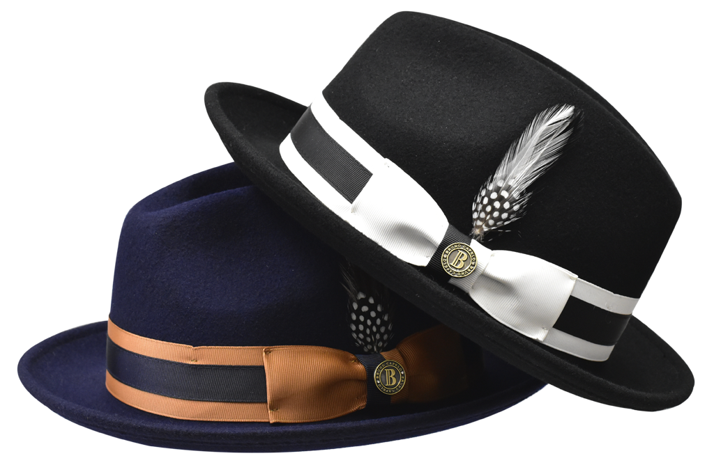 Zane Crushable 2-Tone Fedora Hat