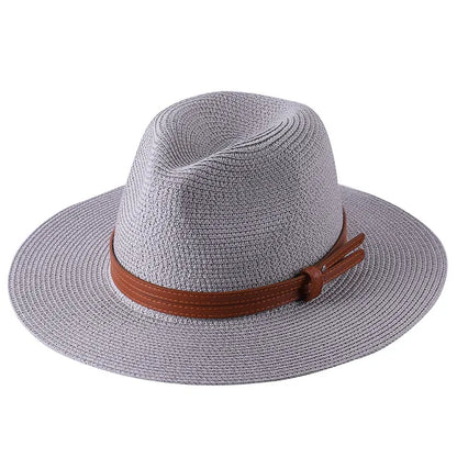 Wide Brim Straw Panama Hat