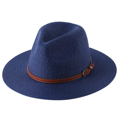 Wide Brim Straw Panama Hat