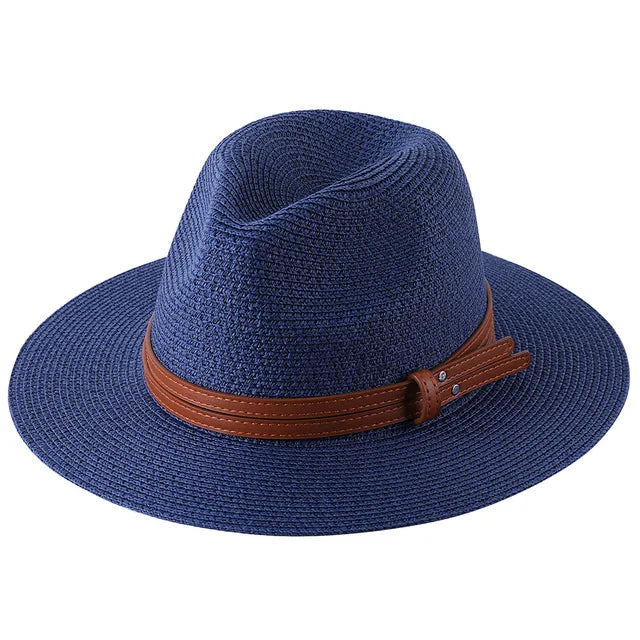 Wide Brim Straw Panama Hat