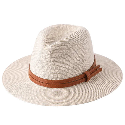 Wide Brim Straw Panama Hat