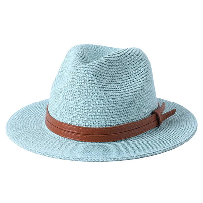 Wide Brim Straw Panama Hat