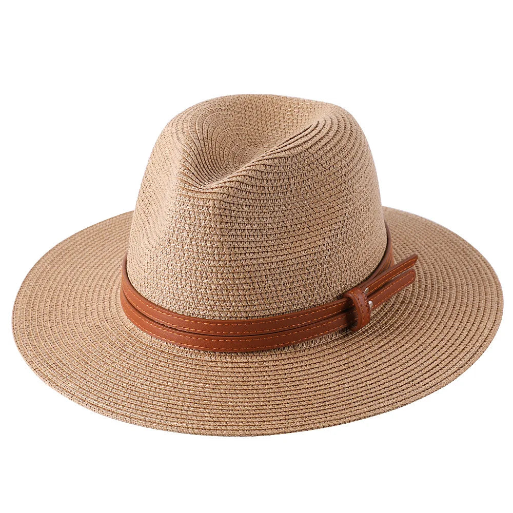 Wide Brim Straw Panama Hat