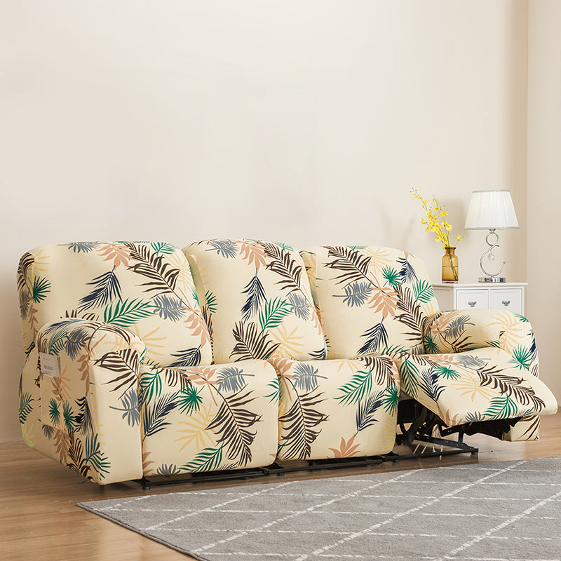 Tropical Print Recliner Cover  with L shape Covers