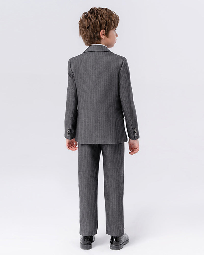 Grey classic-Ring Bearer Boy Suit