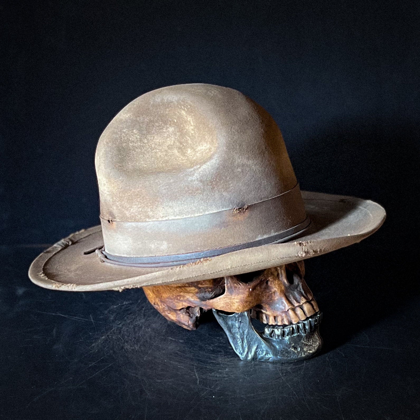 The &quot;Dirty Cowpuncher&quot; Felt Fedora Hat
