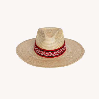 Western Palm Leaf Straw Hat