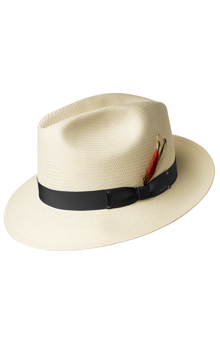 Bailey of Hollywood Hanson Straw Fedora Hat