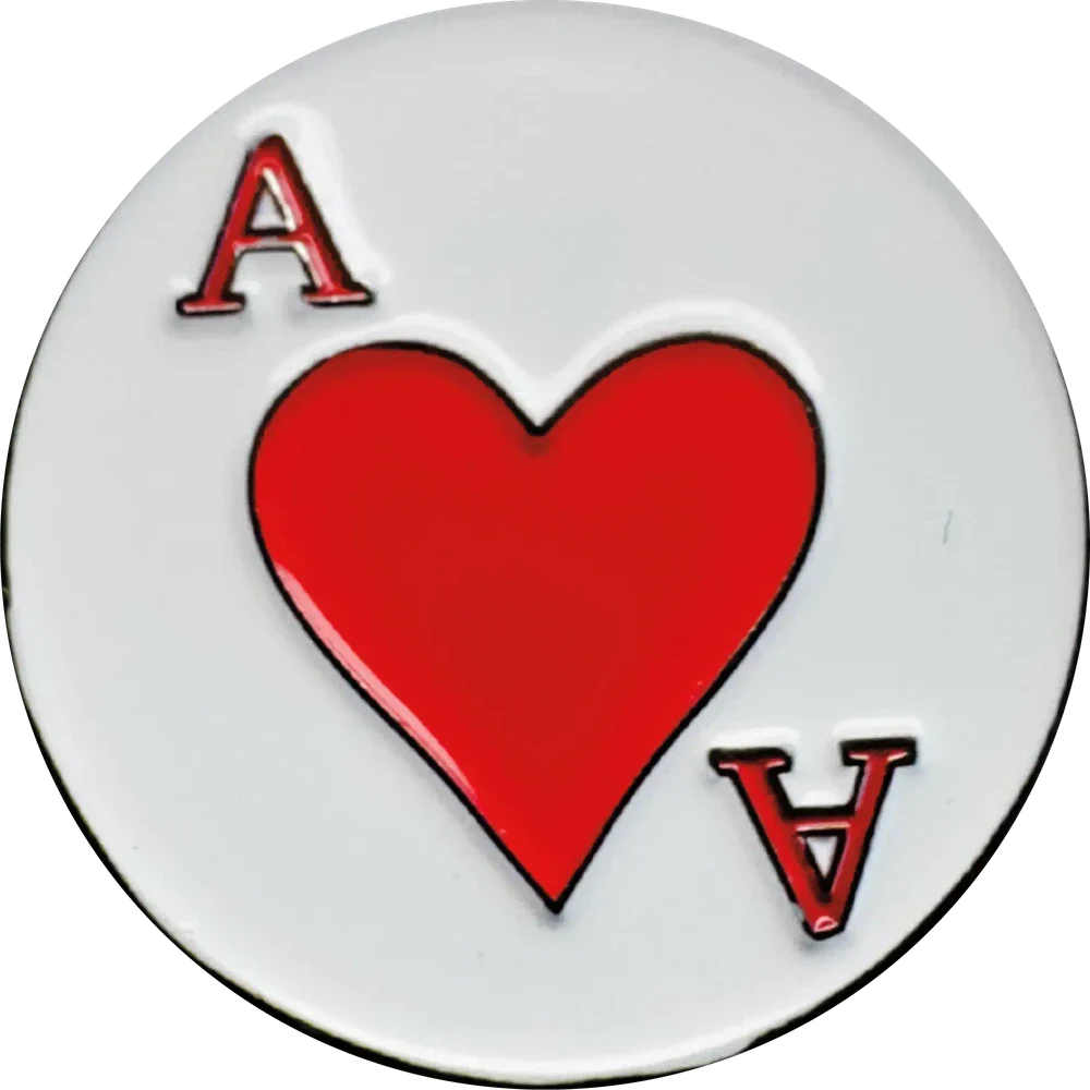 Ace of Hearts | Magnetic Hat Pin