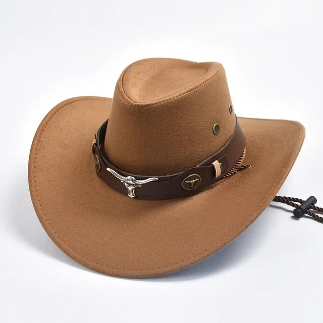 Wild Frontier Suede Cowboy Hat