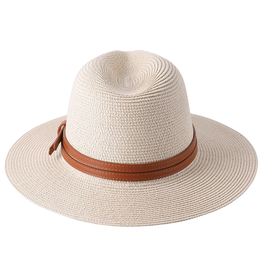 Wide Brim Straw Panama Hat