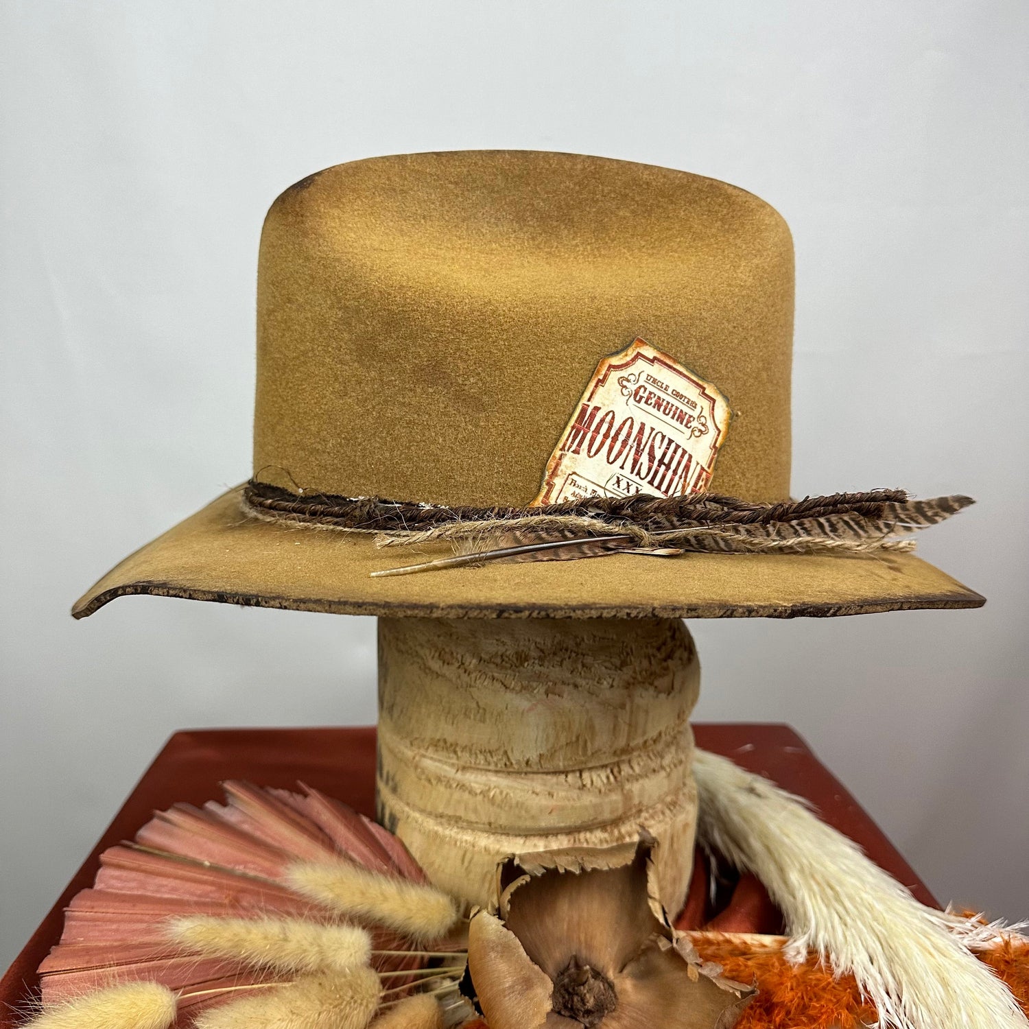 The Bootlegger Golden Distressed Cowboy Hat