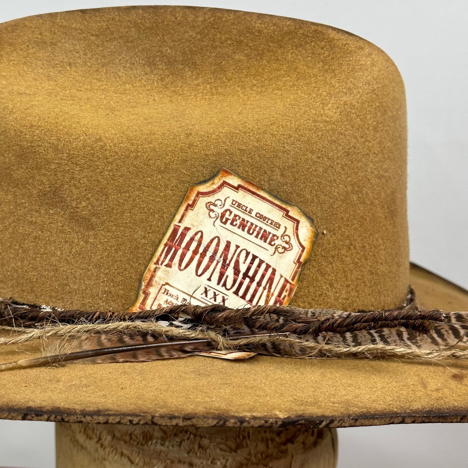 The Bootlegger Golden Distressed Cowboy Hat