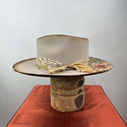 The Monterey Natural Distressed Fedora