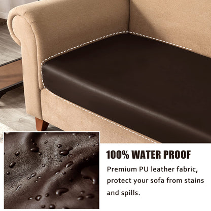 PU Leather Couch Sofa Cushion Slipcover Water-Proof RV Seat Covers