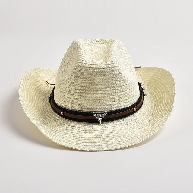 Straw Western Cowboy Hat