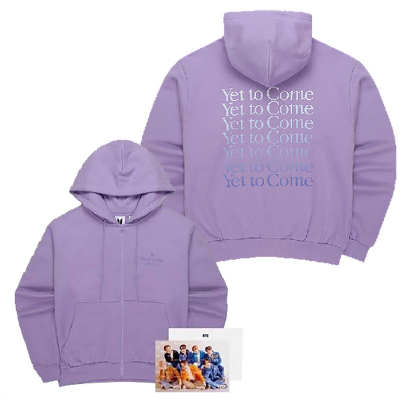 Purple  “Yet To Come” hoodie-BTS