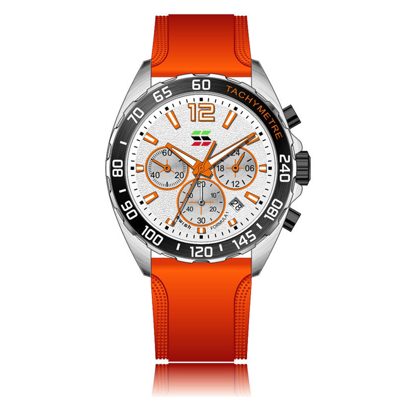 SWISH Quartz six-hand chronograph sports watch