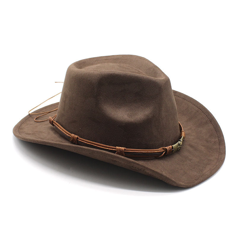 Suede Crossover  Western Cowboy Hat