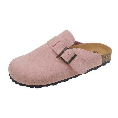 Boston Suede Footbed Clogs