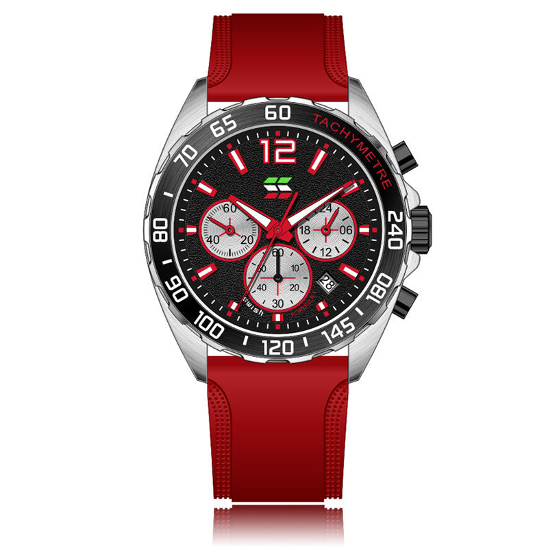 SWISH Quartz six-hand chronograph sports watch