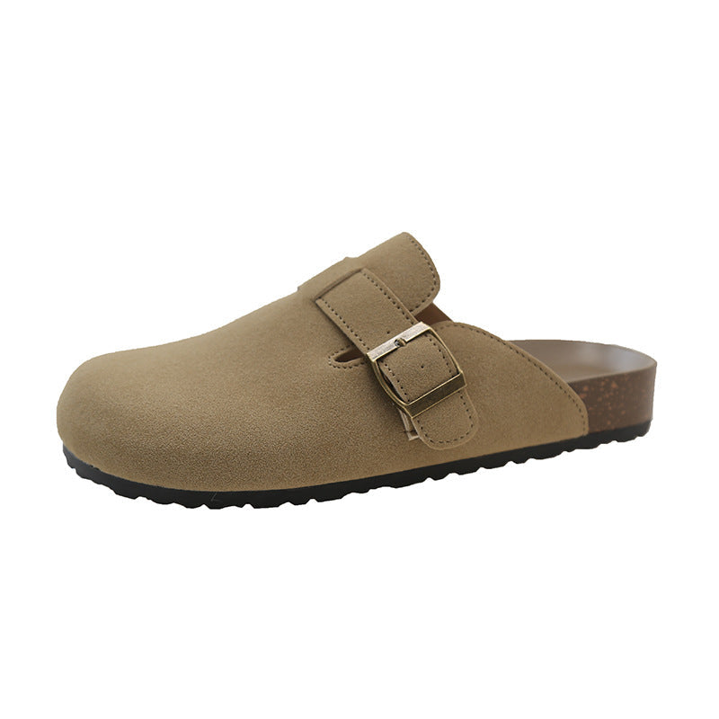 Boston Suede Footbed Clogs