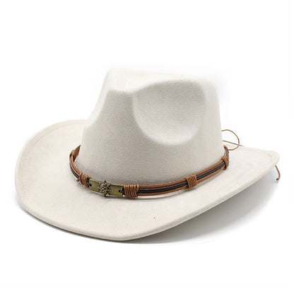 Suede Crossover  Western Cowboy Hat