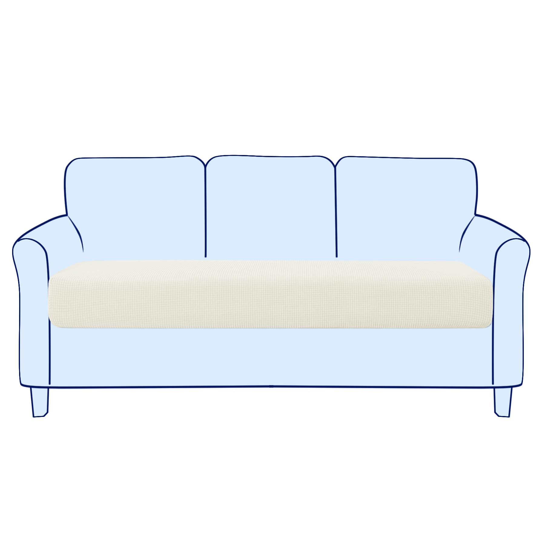 Waterproof Stretch Couch Cushion Slipcovers