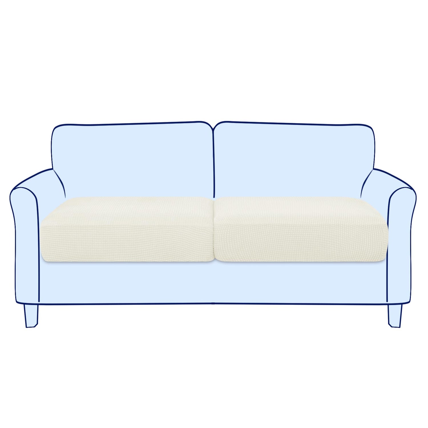 Waterproof Stretch Couch Cushion Slipcovers