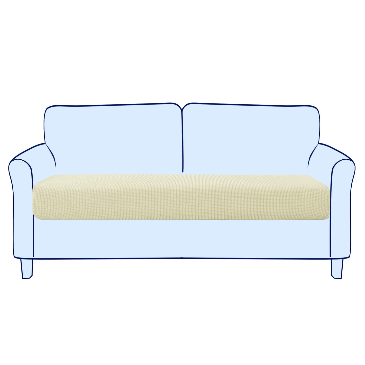 Waterproof Stretch Couch Cushion Slipcovers