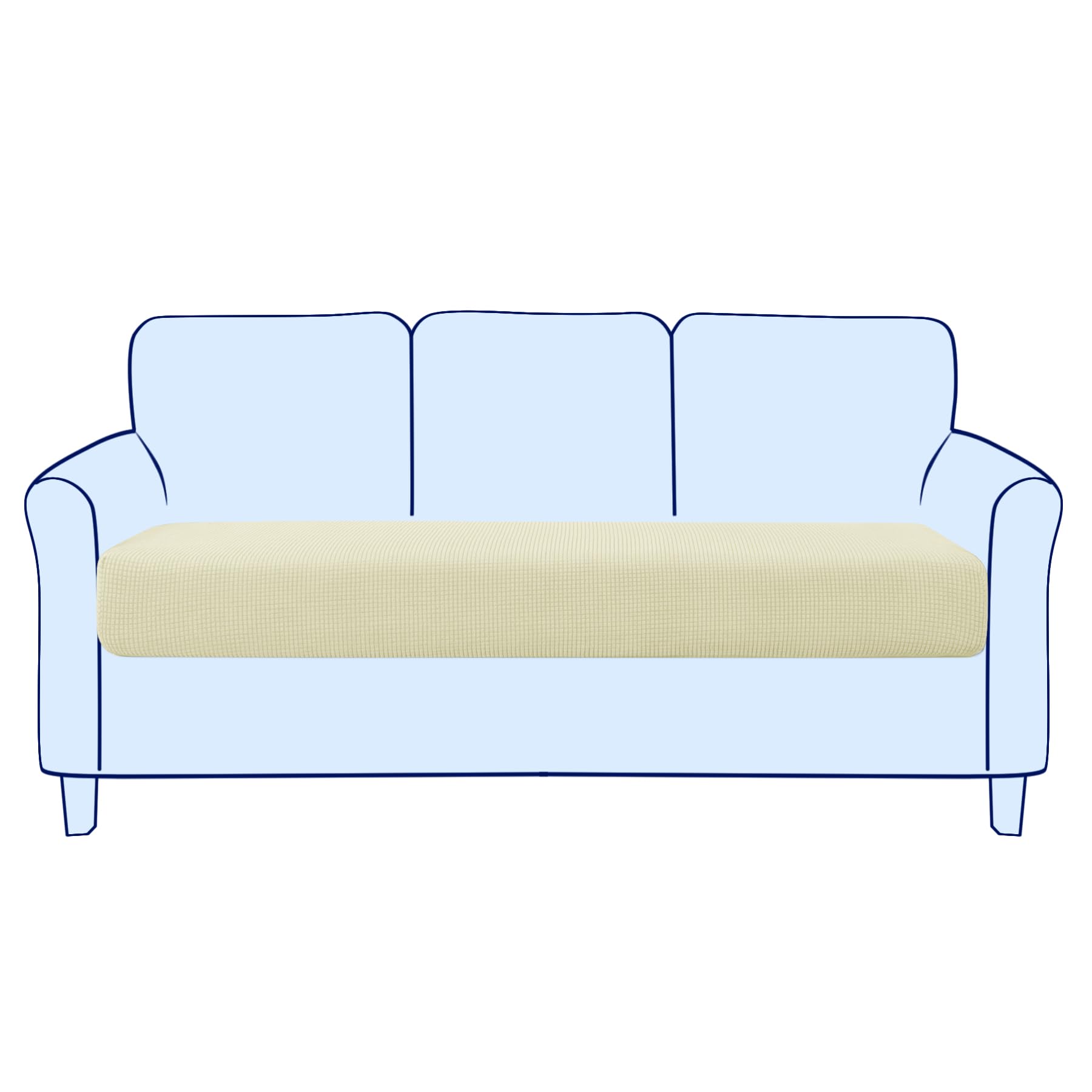 Waterproof Stretch Couch Cushion Slipcovers