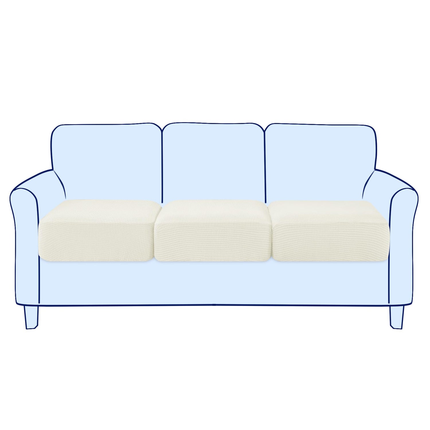 Waterproof Stretch Couch Cushion Slipcovers