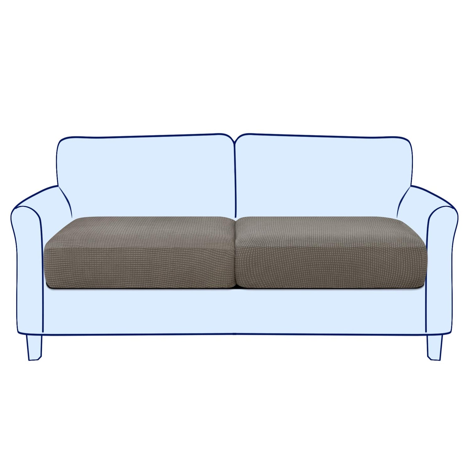 Waterproof Stretch Couch Cushion Slipcovers