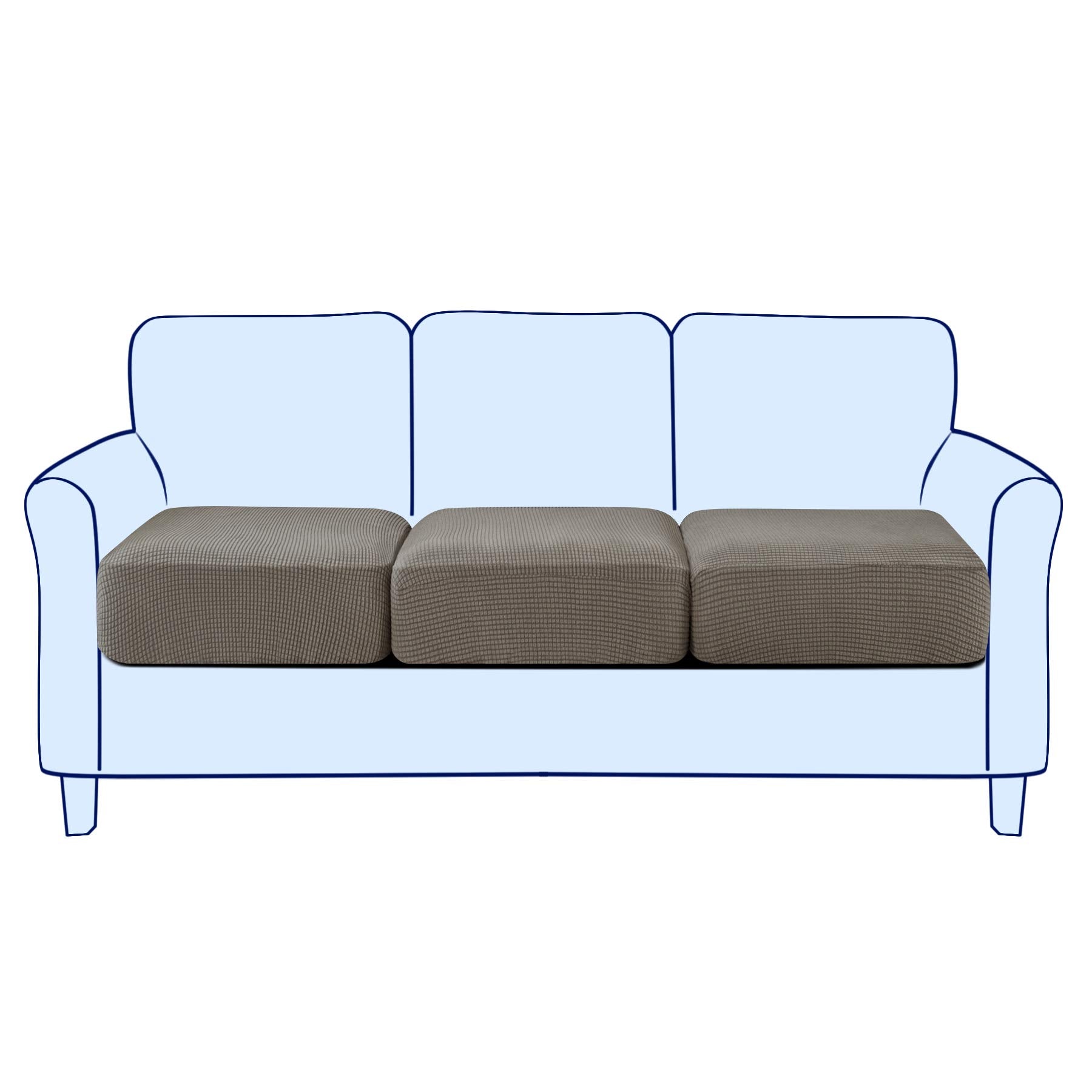 Waterproof Stretch Couch Cushion Slipcovers