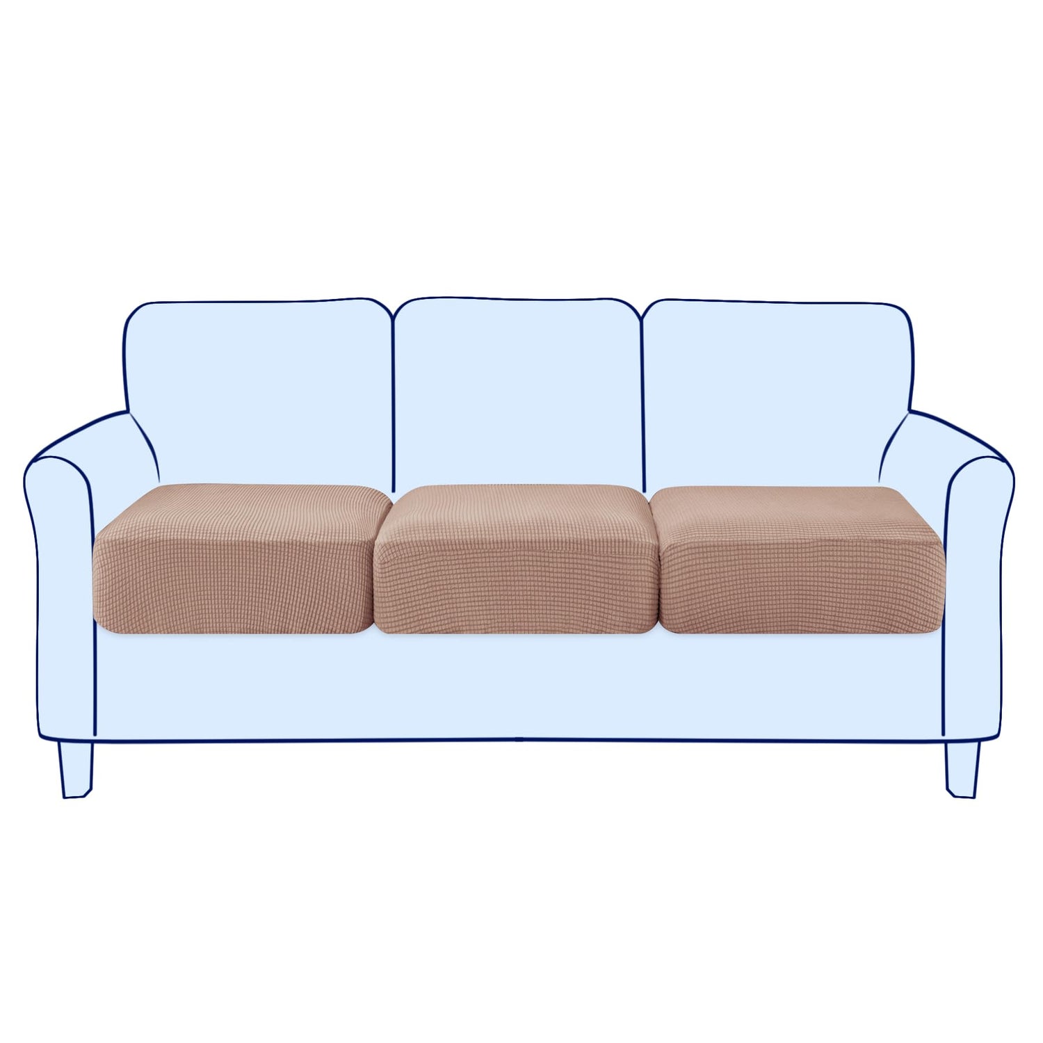 Waterproof Stretch Couch Cushion Slipcovers