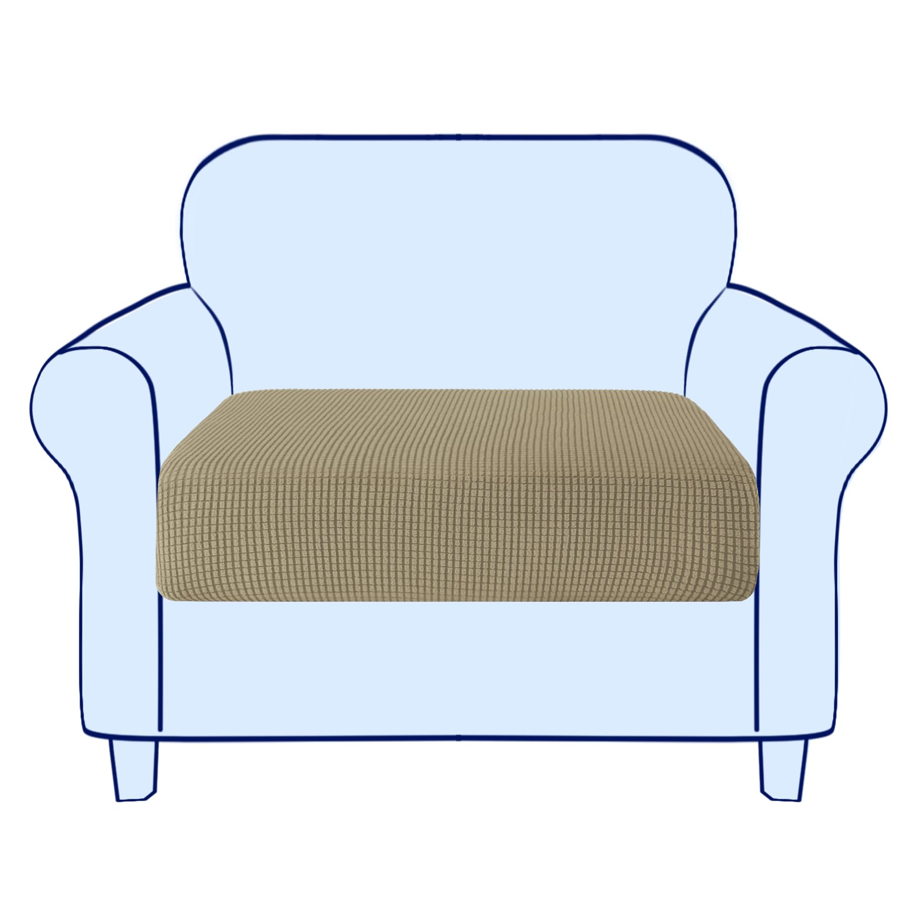 Waterproof Stretch Couch Cushion Slipcovers