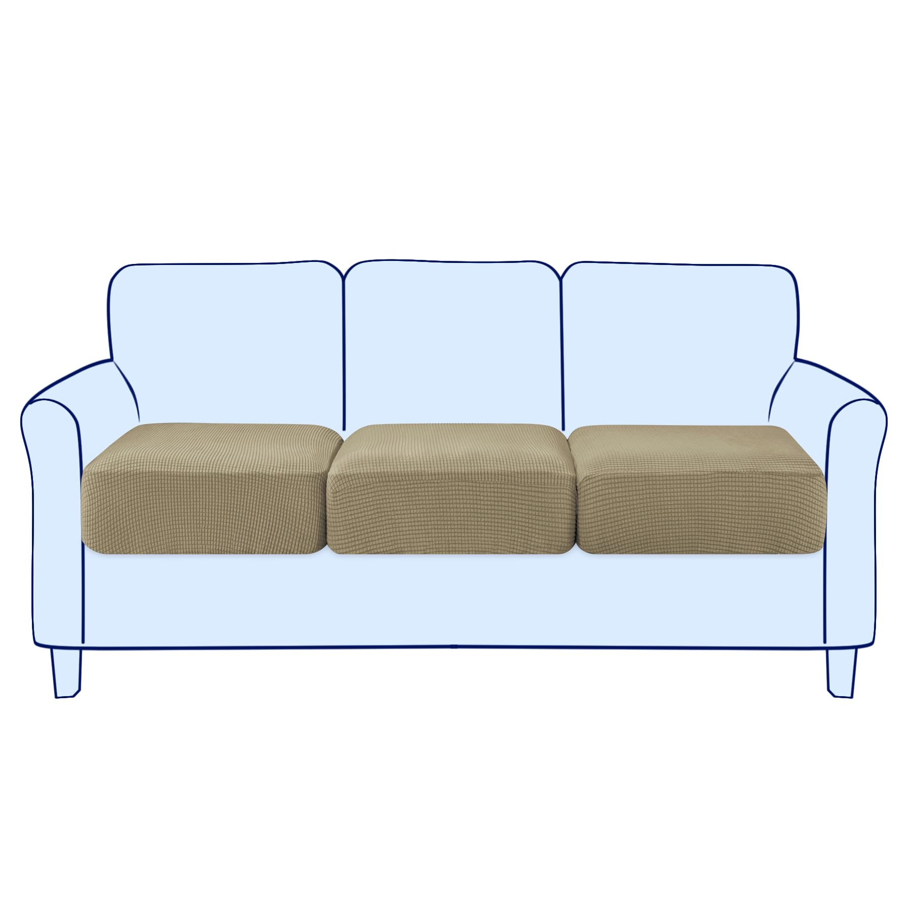 Waterproof Stretch Couch Cushion Slipcovers