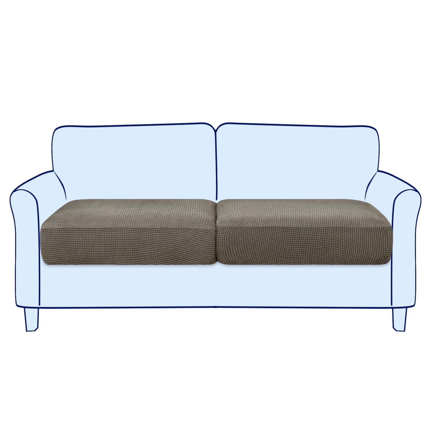 Waterproof Stretch Couch Cushion Slipcovers