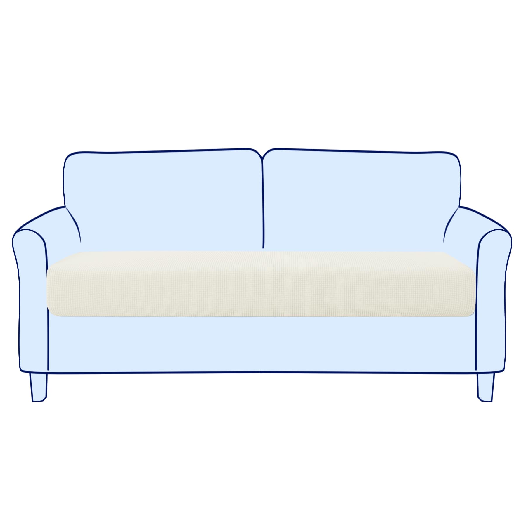 Waterproof Stretch Couch Cushion Slipcovers