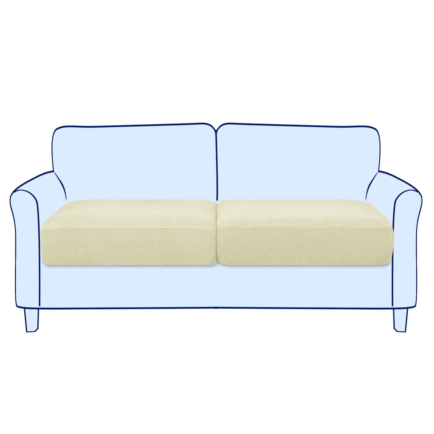 Waterproof Stretch Couch Cushion Slipcovers