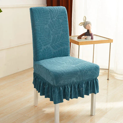 Thicker Fabric Skirt Chair Cover