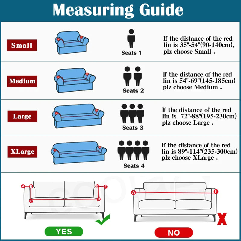 Water Resistant Sofa Slipcover Jacquard Leaf Pattern Sofa Covers for Living Room Thick Fabric Furniture Protector 1/2/3/4 Seats