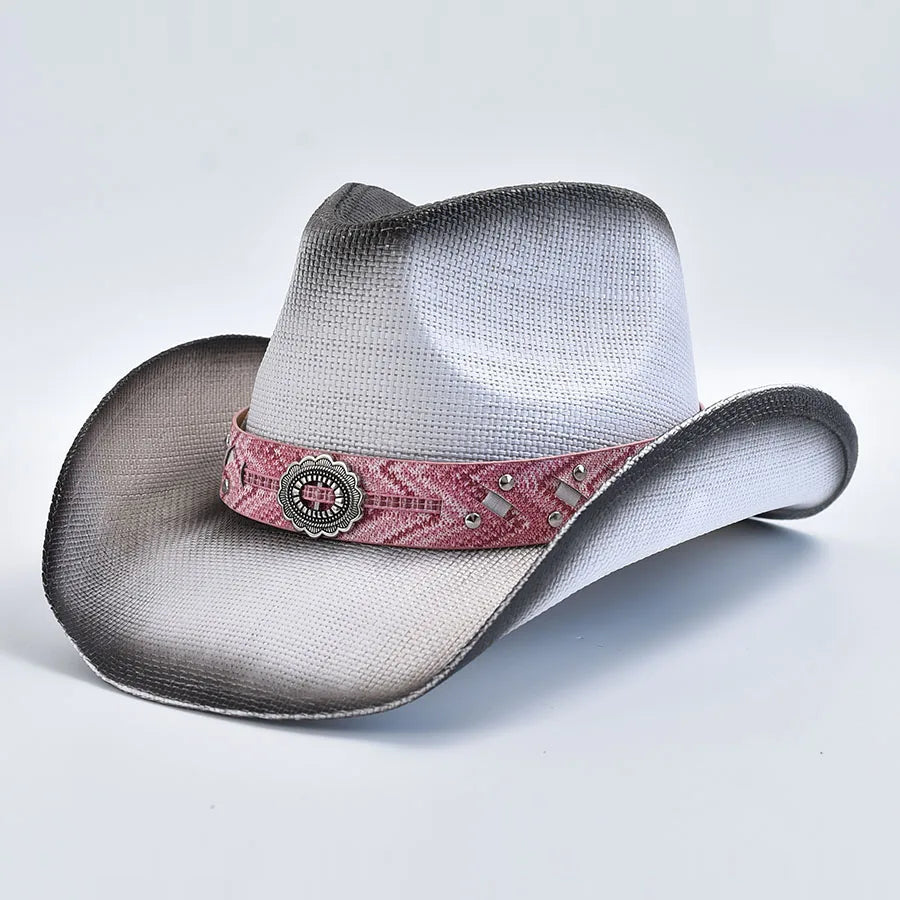 Western Style Straw Hat