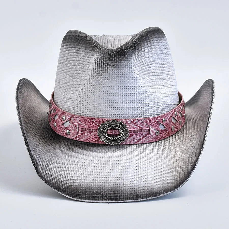 Western Style Straw Hat